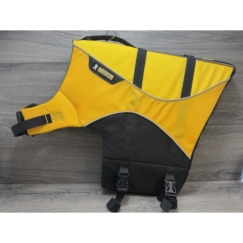 Ruffwear Dandelion Yellow K-9 Puppy Dog Float Coat Life Jacket Size Lg Outdoor